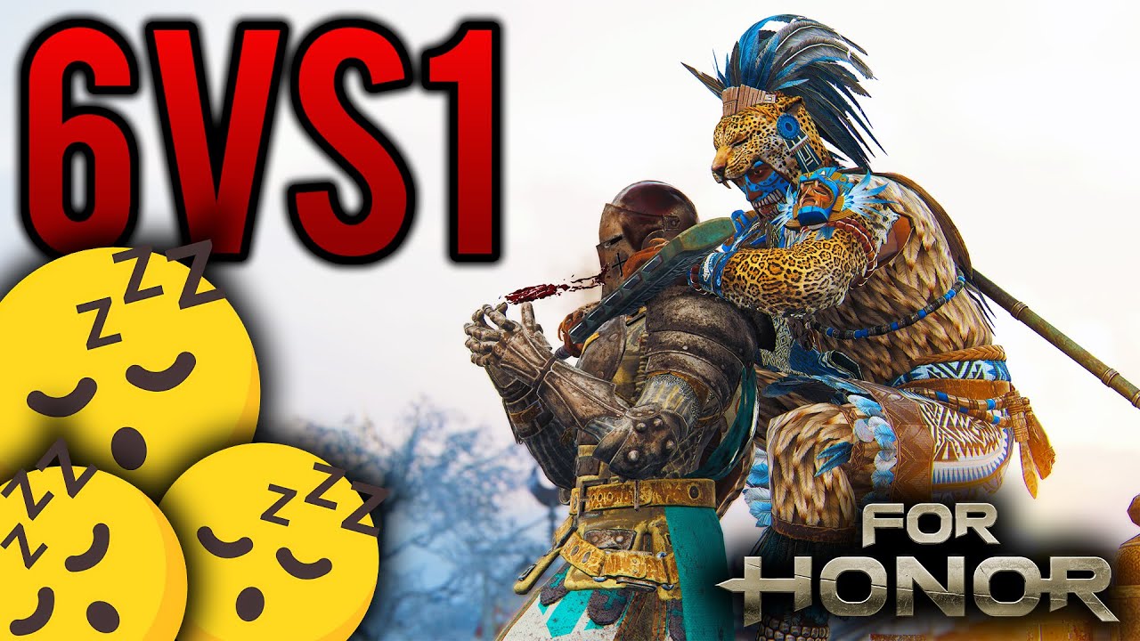 Teammates fall asleep leaving impossible team fights... [For Honor]