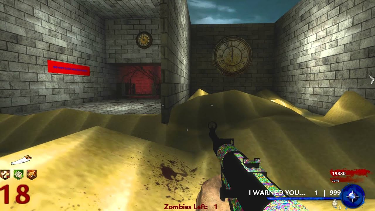 Call of Duty Custom Zombies: INVISIBLE ZOMBIES?▐ Double Pack-a-Punch FTW! (Part 5)