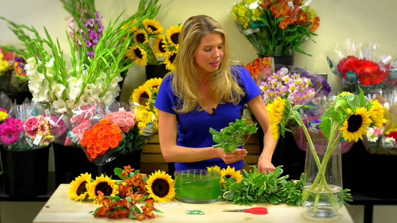 Sunflower Centerpiece