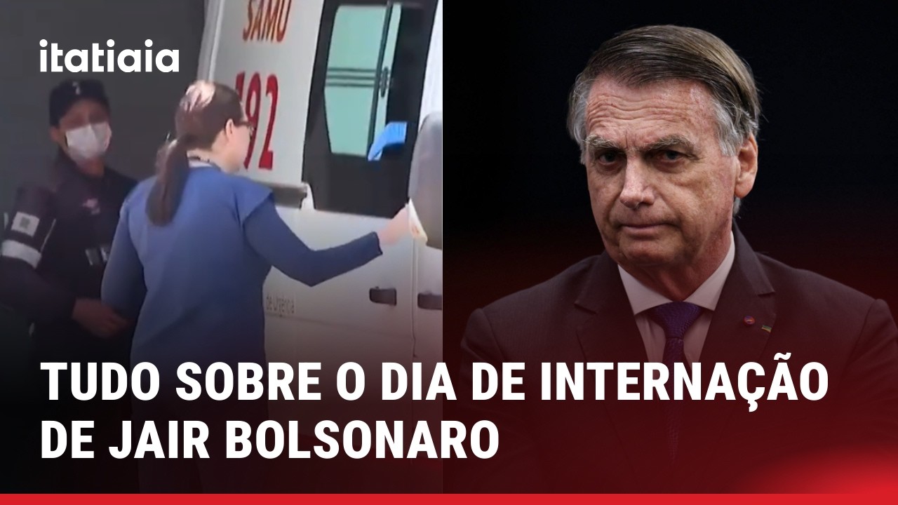 AS ÚLTIMAS INFORMAÇÕES SOBRE O DIA DE INTERNAÇÃO DO EX-PRESIDENTE JAIR BOLSONARO