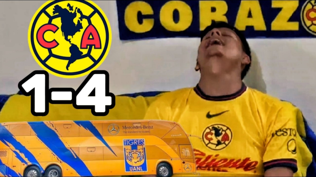 TIGRES RATONERO, AMERICA NO PUDO CON LA LINEA DE 6,  AMERICA PIERDE VS TIGRES J8 LIGAMX1