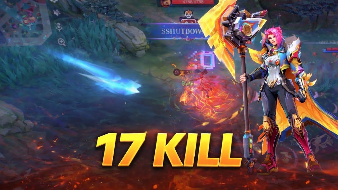 17 kill Guardian Battalion Hilda OP 😈 | #mobilelegends #hilda #mlbb #viralvideo #hildamobilelegends 