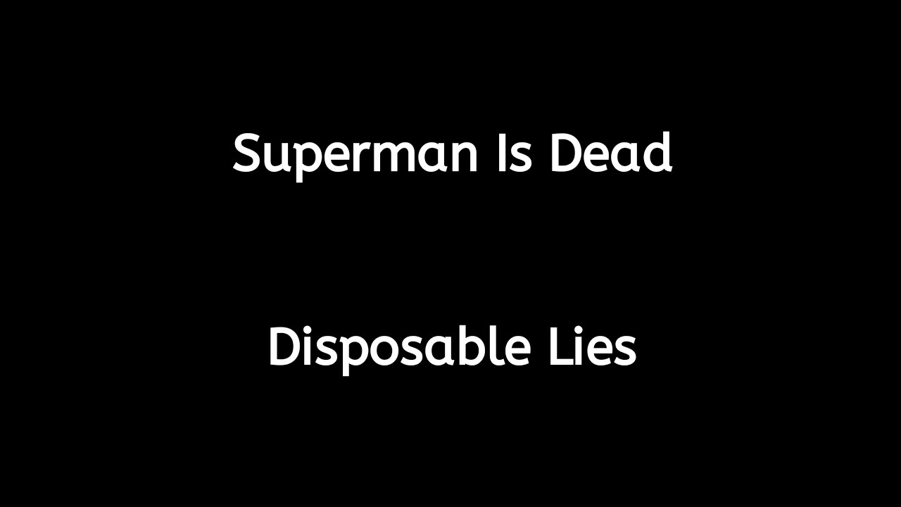 Superman is Dead - Disposable Lies (Lirik & Terjemahan)
