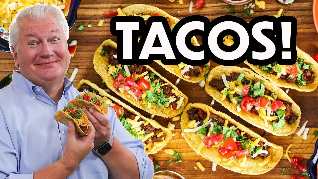Restaurant-Quality TEX-MEX TACOS from scratch!