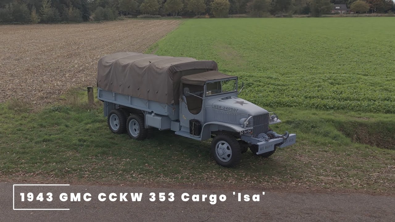 Now at Auction: 1943 GMC CCKW-353 &lsquo;Isa&rsquo; | US Navy Cargo Truck