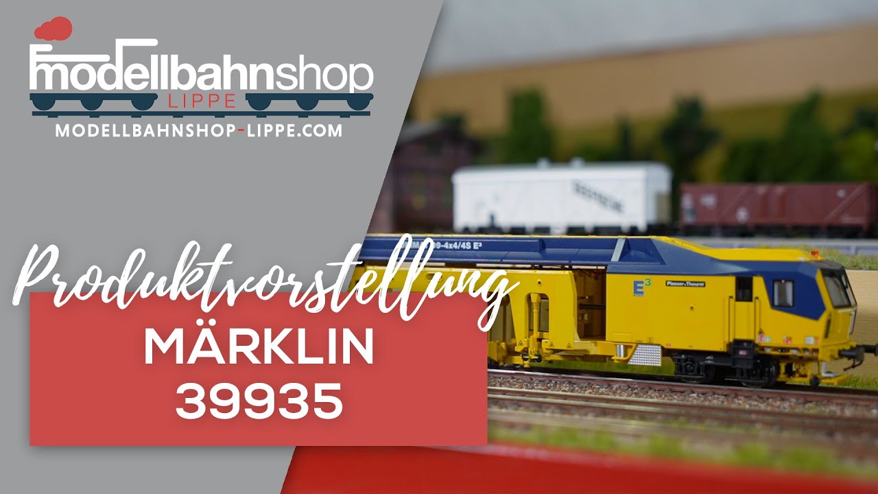 MSL | Märklin 39935 | Produktvorstellung | Gleisstopfmaschine Unimat von P&T