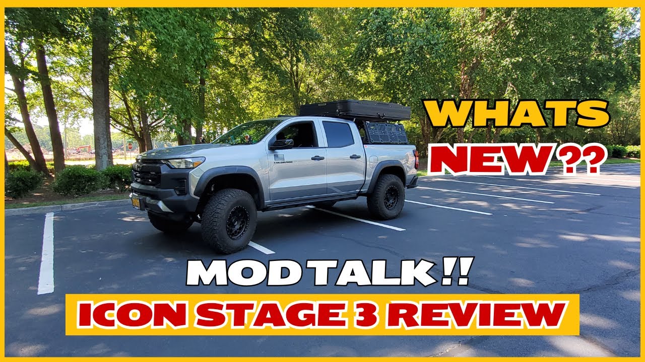 2023 Chevy Colorado Trail Boss ICON Stage 3 review + Mod Talk