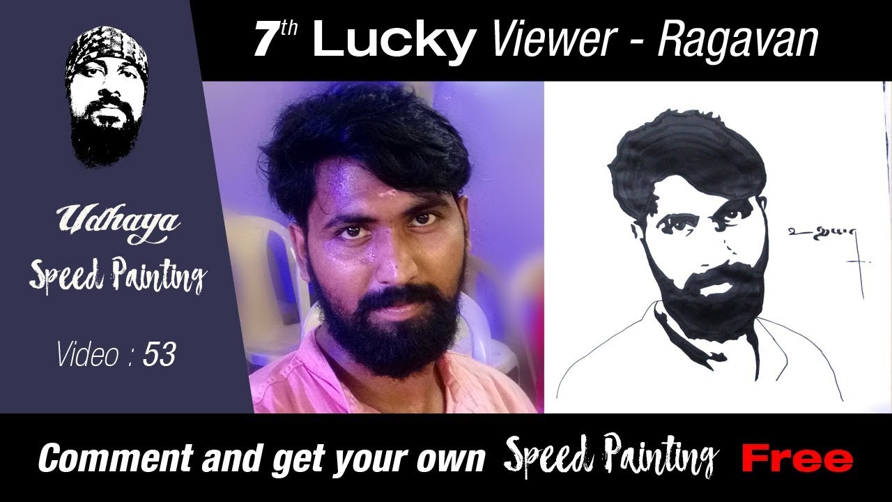 7th Lucky Viewer - Ragavan - Speed Painting