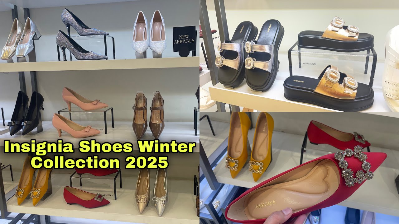 Insignia Shoes Winter Collection 2025 | Insignia Shoes New Collection 2025 | Life with HiraHashaam 