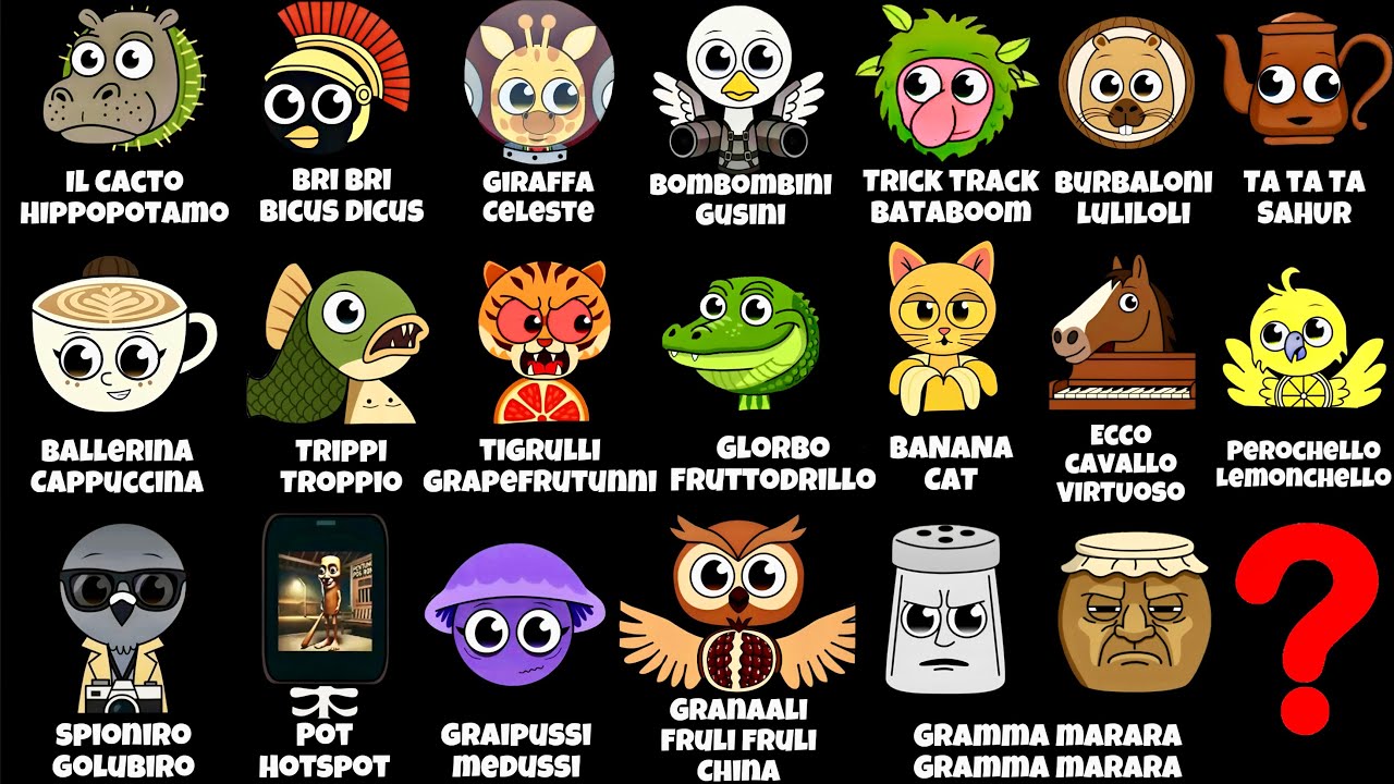 КАЖДЫЙ НОВЫЙ ИТАЛЬЯНСКИЙ МОЗГОВОЙ ПЕРСОНАЖ: Incredibox Sprunki за 8 минут