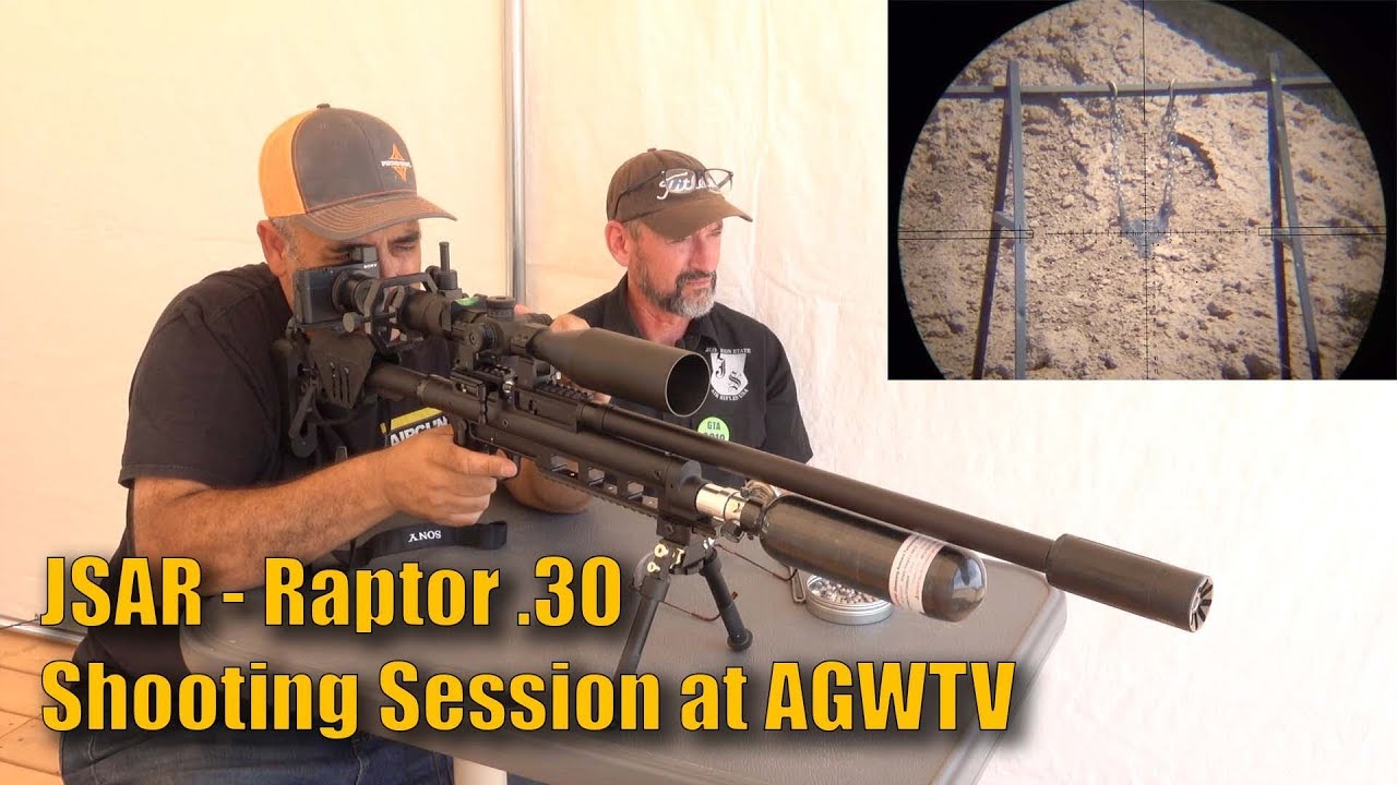 JSAR Raptor .30 Caliber Bench Time - Shooting tests out to 120 Yards! - AWESOME!