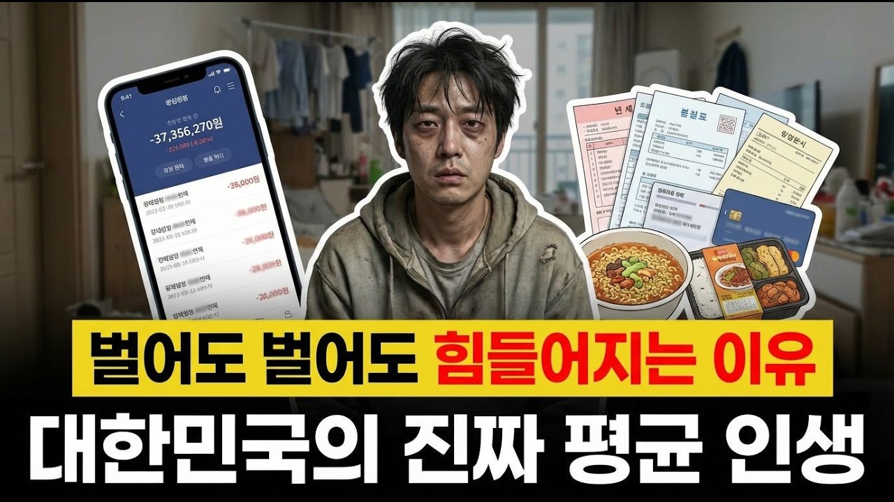 월 600 벌어도 힘들다 평범하게 살수록 가난해진다.