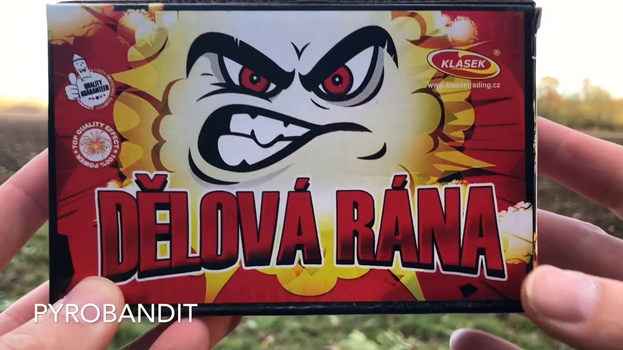 Delova Rana P7D - KLASEK - PYROBANDIT HD 💀 - PETARDA - FIRECRACKER - POLENB&Ouml;LLER 💥