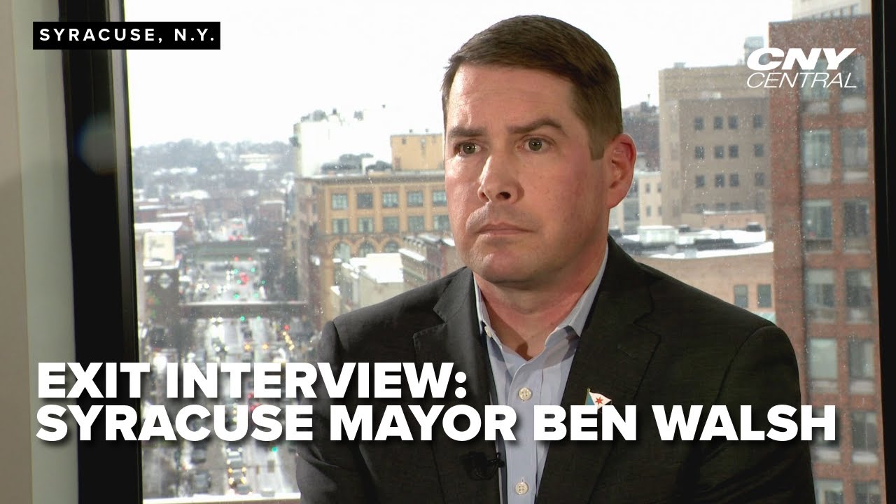 Exit interview: Syracuse Mayor Ben Walsh sits down with CNY Central