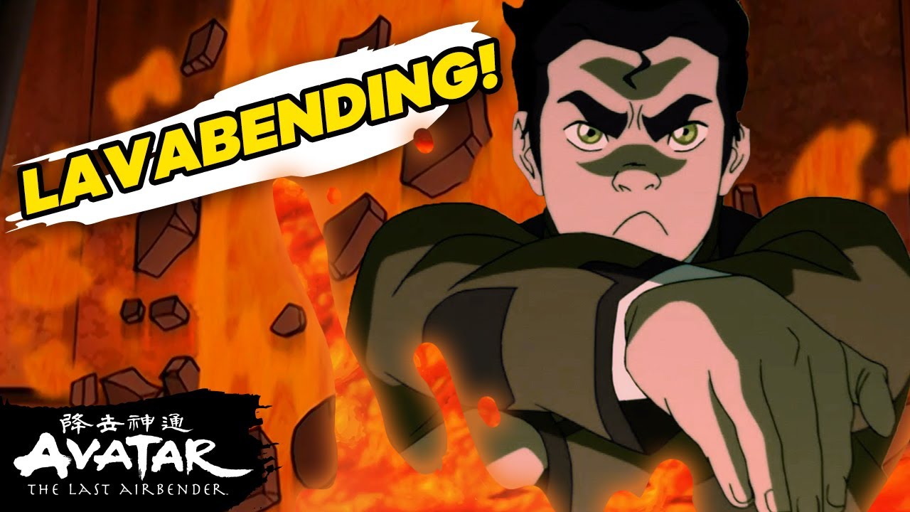 Bolin, Kyoshi, & Ghazan's Best Lavabending Moments! 🌋 | Avatar