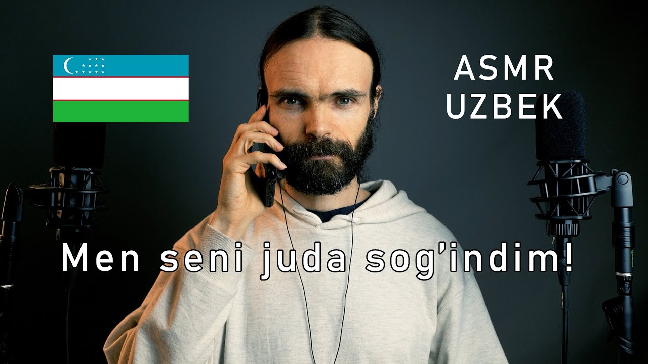 My first ASMR video in Uzbek (Pichirlash, oʻzbekcha, dam olish uchun, a few triggers)