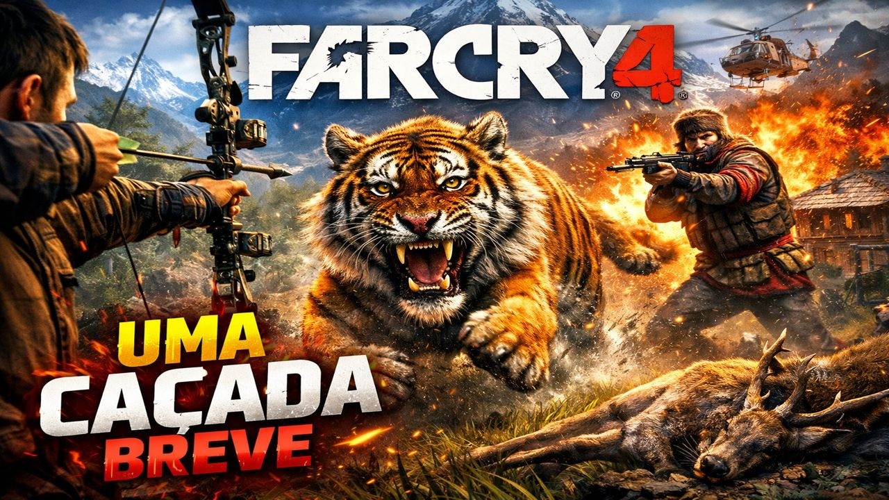 FAR CRY 4 | COMO VO&Ccedil;&Ecirc; NUNCA VIU!!!