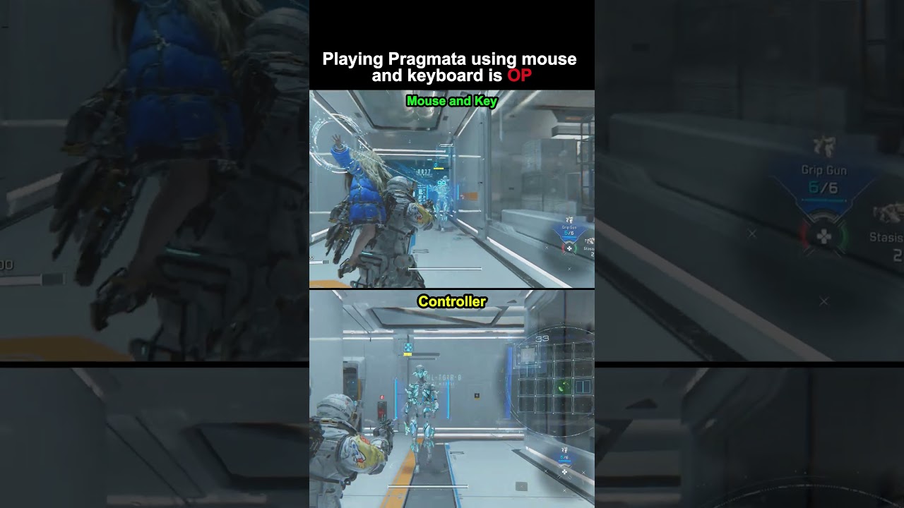 Mouse and Keyboard in Pragmata is OP #pragmata