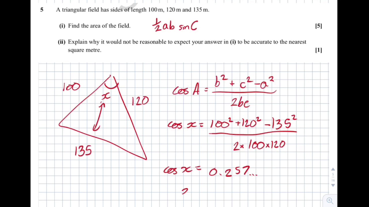 MEI H630/02 Pure Maths and Statistics Sample Paper Worked Solutions