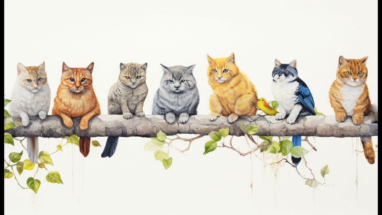 Cats in AI Art Volume 1 Beautiful Cat artwork generated with AI