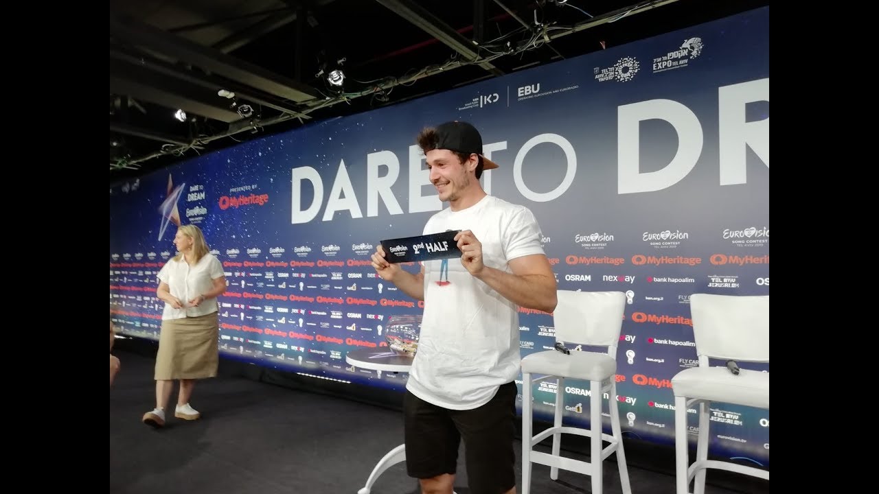 Rueda de prensa de Miki tras su segundo ensayo para Eurovisión 2019