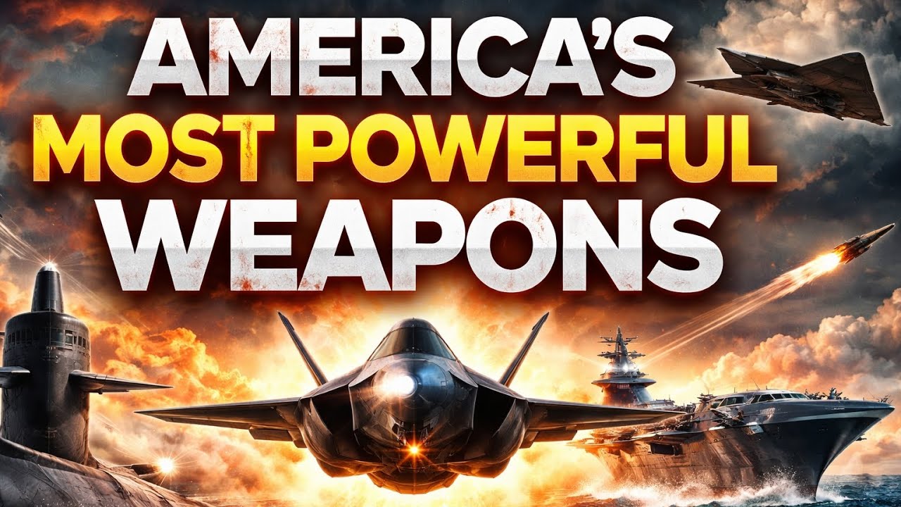 America’s Most Powerful Weapons That Shock the World