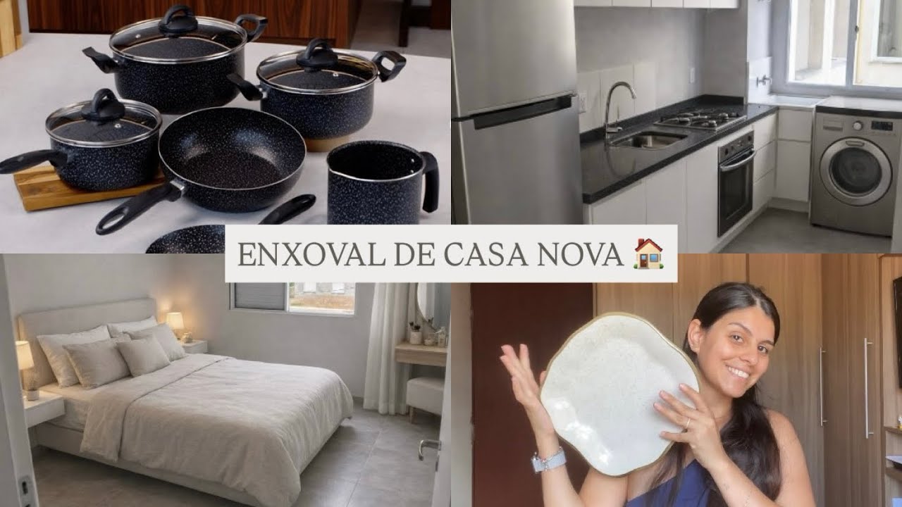 MEU ENXOVAL DE CASA NOVA 🏠🤎