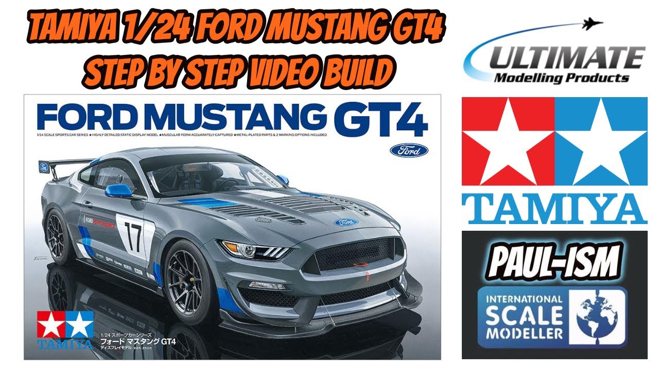 Part  1 - Tamiya 1/24 Ford Mustang GT4 