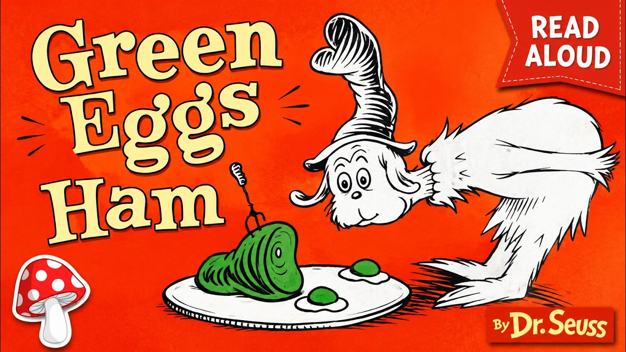 🍳Green Eggs and Ham Dr. Seuss best kids books read aloud