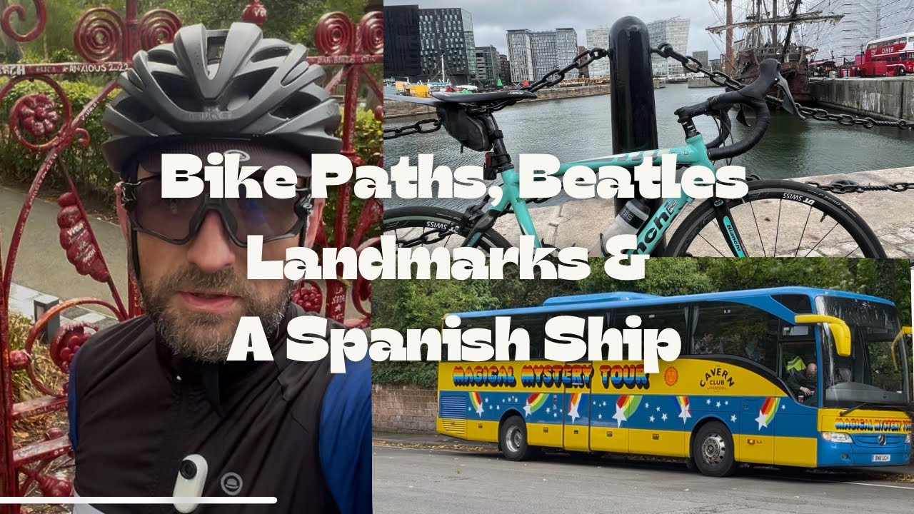 Bike Paths, Beatles Landmarks & A Spanish Ship | A Cycling Adventure Around Liverpool
