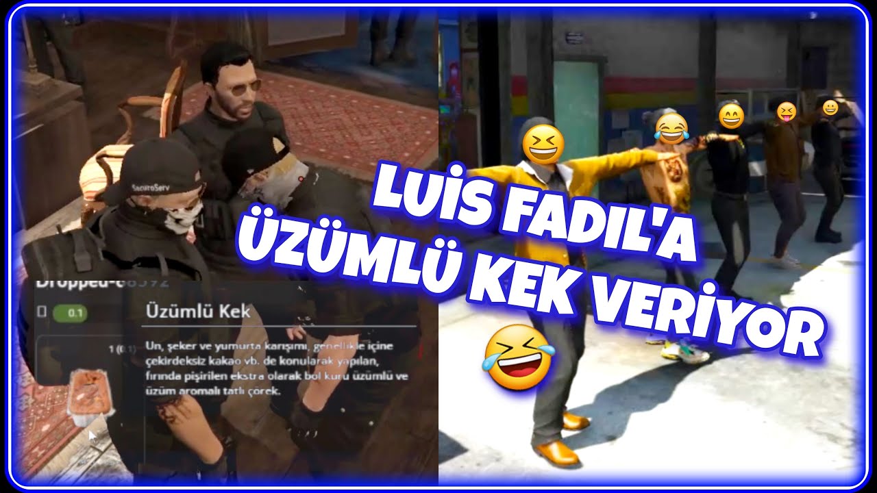 KOMİK ANLAR S3/B24 - ÜZÜMLÜ KEK 🥧🤣 #VRRP VR ROLEPLAY