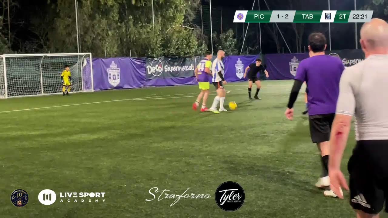Diretta Royal Cup Roma - C8 Winter Edition 2025/2026: Piccionaia  vs Taby FC .