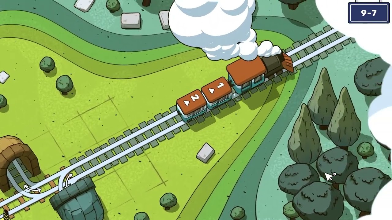 Railbound Level 9
