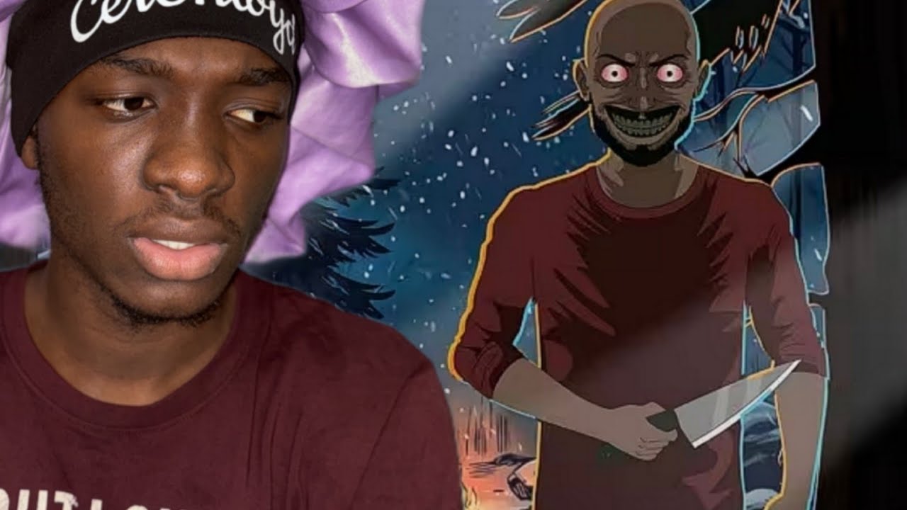Reacting to The Weirdest scary animated story (True story)