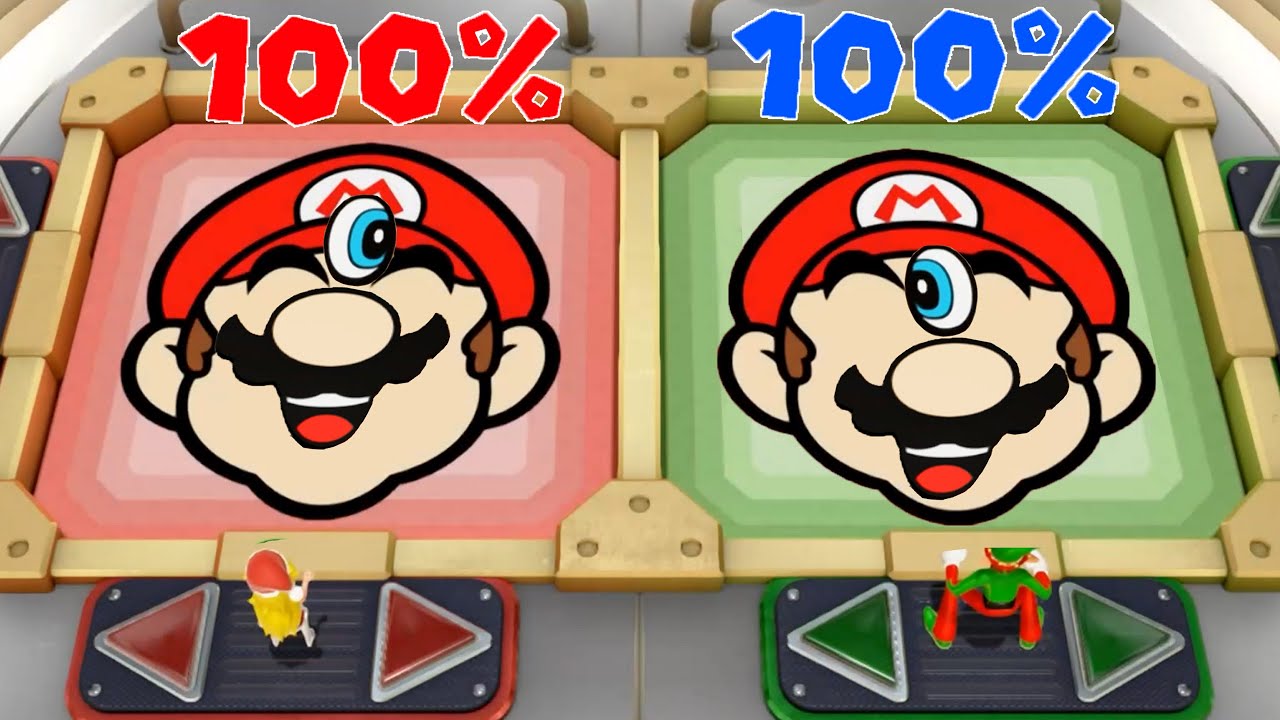 Super Mario Party Tricky Minigames - Boo vs Rosalina vs Wario vs Hammer Bro (Master Cpu)