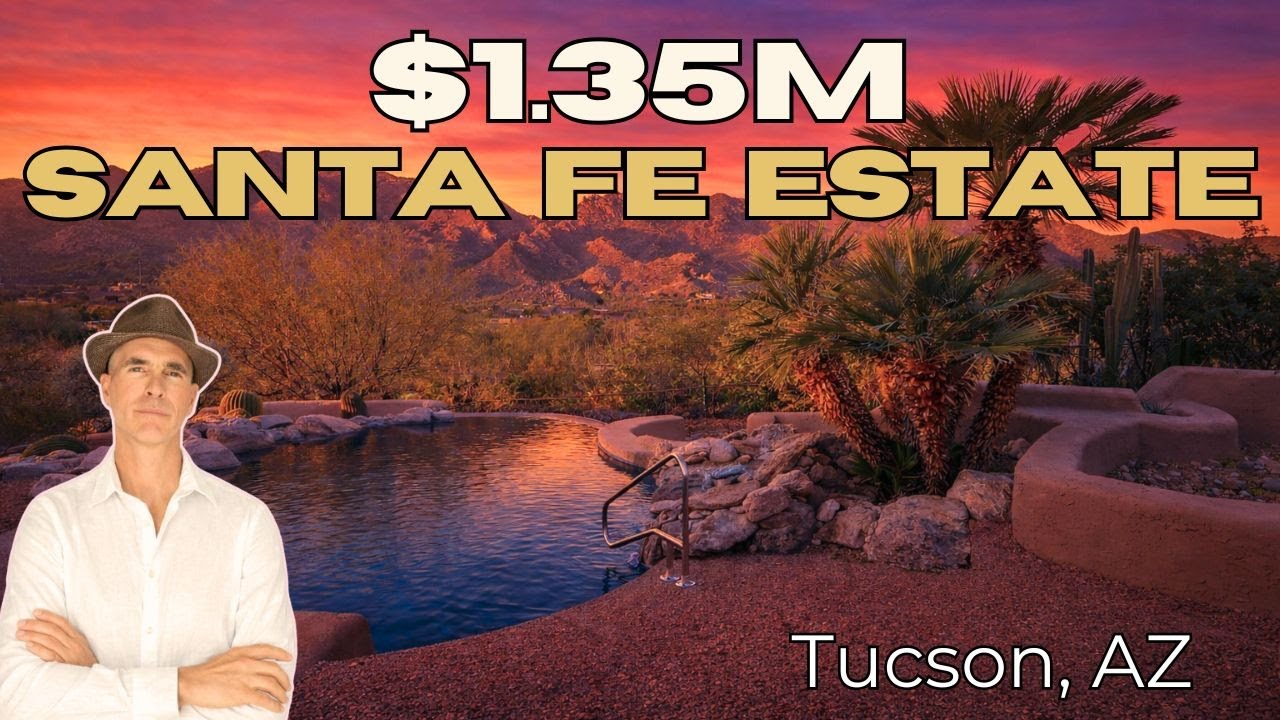 Inside a Santa Fe Estate in Tucson’s Catalina Foothills | 4,542 Sq Ft