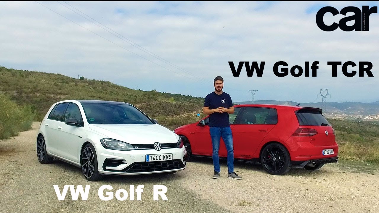 Volkswagen Golf R vs Golf TCR | Prueba / Test / Review en español / Revista Car