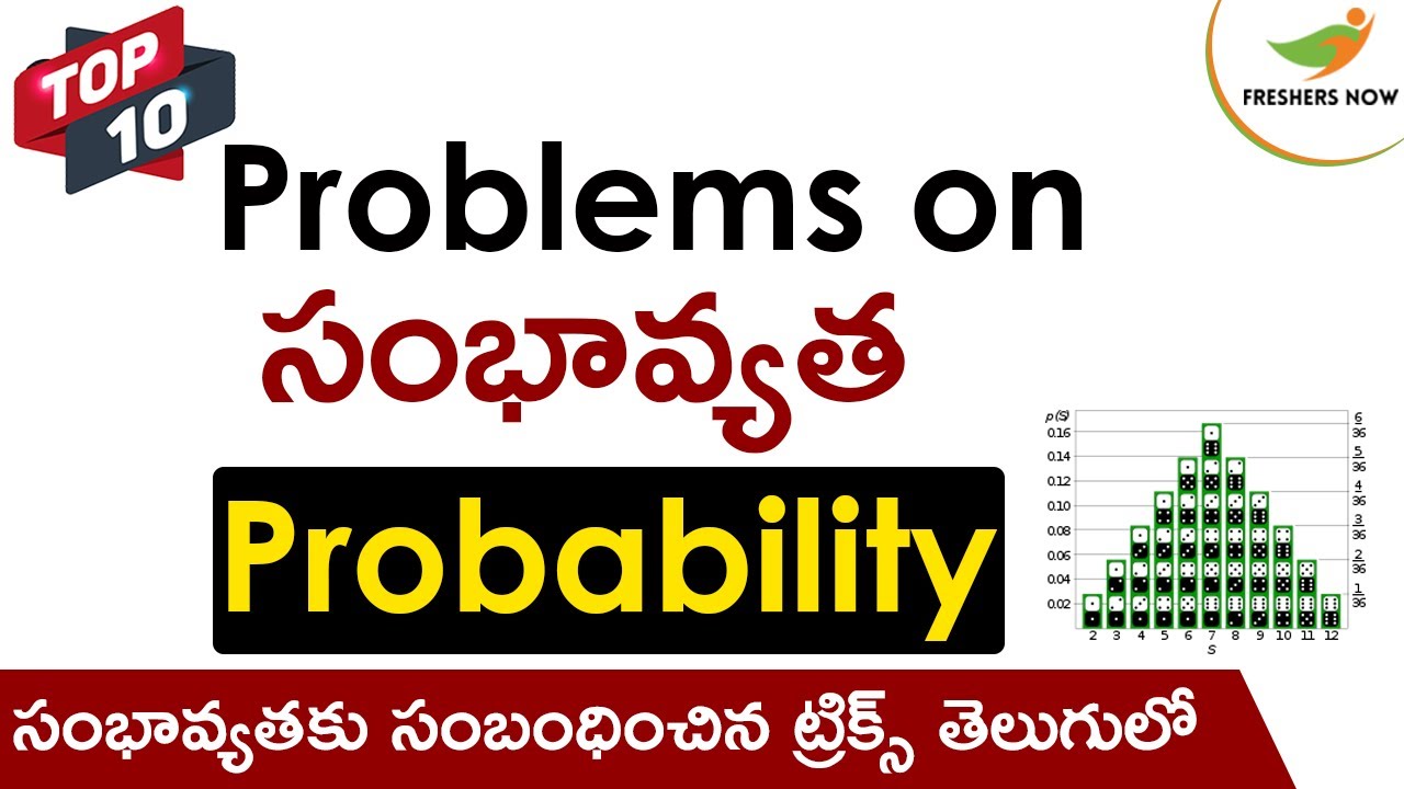 Probability Problems in Telugu | Aptitude Classes in Telugu | Aptitude Shortcuts, Tips, Tricks