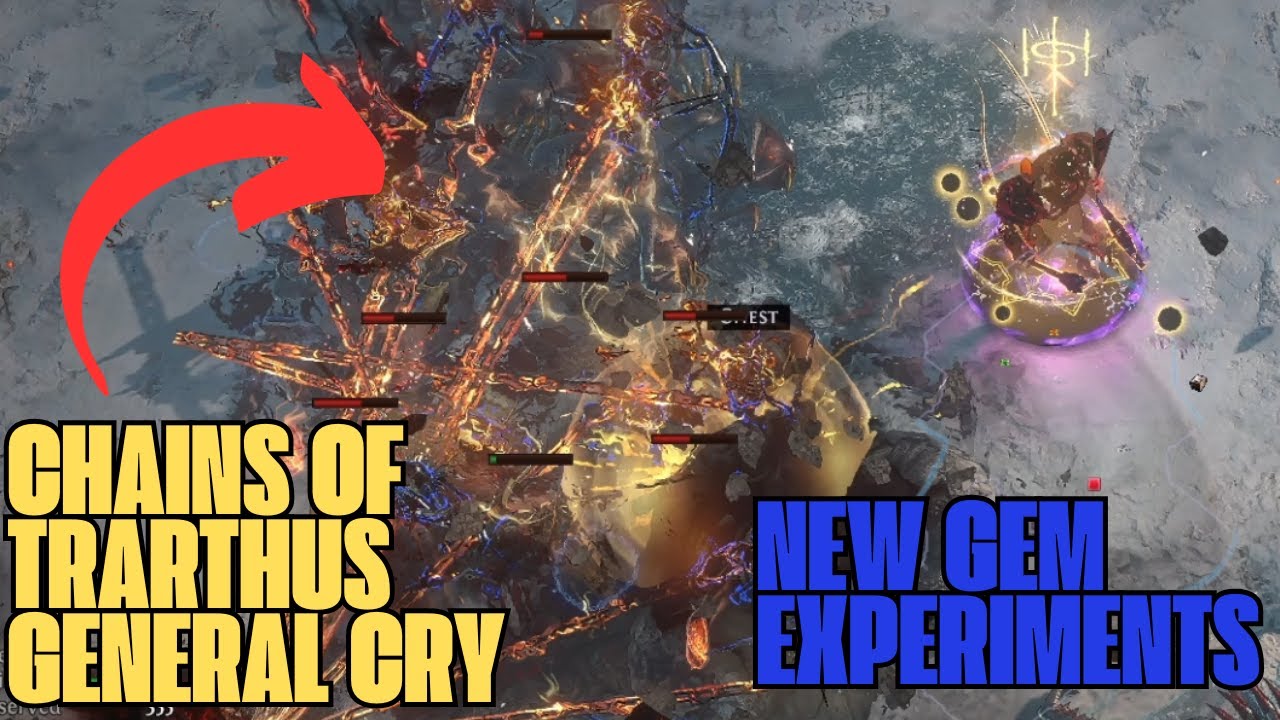 POE 3.26 CHAINS OF TRARTHUS + GENERAL CRY SHOWCASE