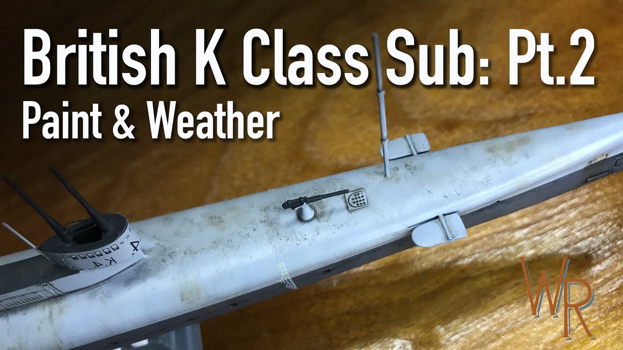 MikroMir's K Class Sub 2: Painting & Weathering