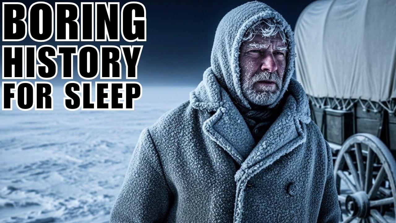 How Did Settlers Survive the Coldest Nights While Crossing the Plains | Boring History Relaxing