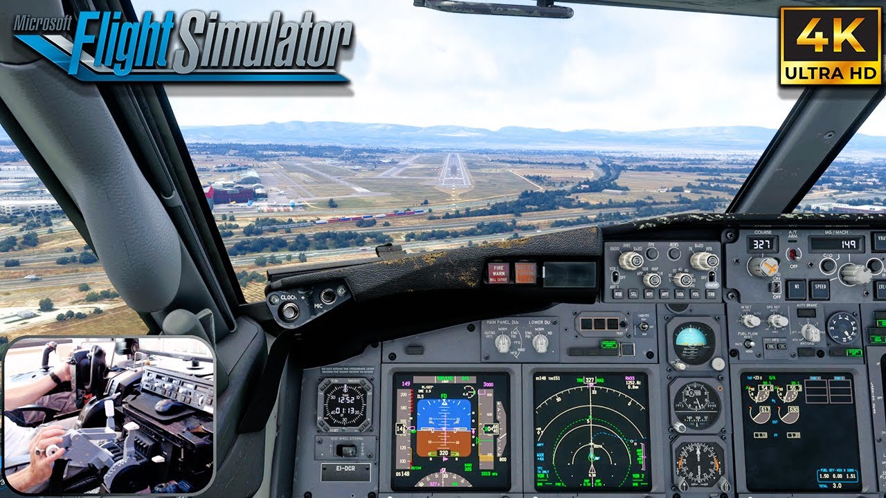 Microsoft Flight Simulator | STUNNING Approach ✈ PERPIGNAN! | PMDG Boeing 737-800 | 4K Ultra Realism