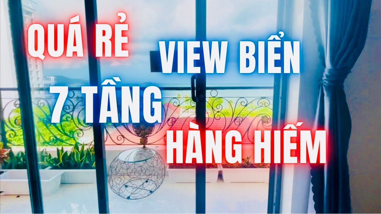 🔥Đừng bỏ qua cơ hội sở hữu tòa căn hộ view biển hiếm có! Giá tốt thang máy hoàn công chuẩn 490m2 sàn