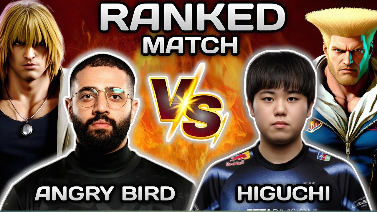 SF6 ▰ Angry Bird ( Ken ) VS Higuchi ( Guile ) HLG.