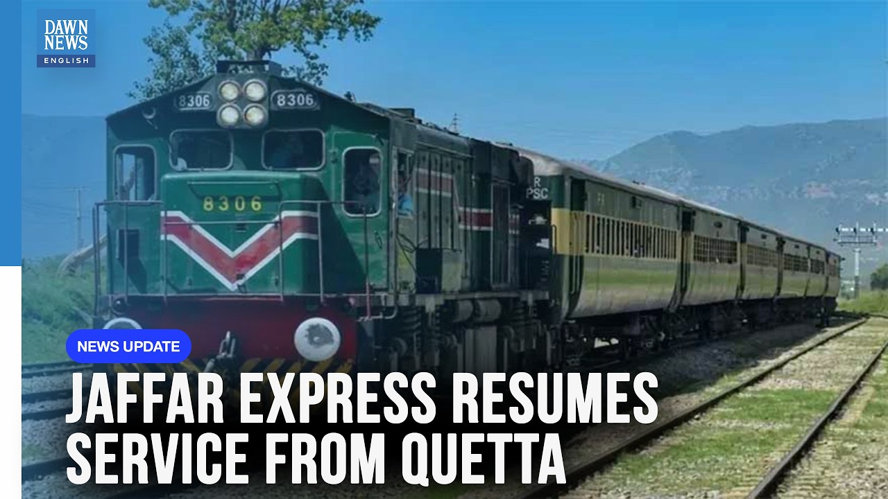 Jaffar Express Resumes Service After Three-Day Suspension | Dawn News English