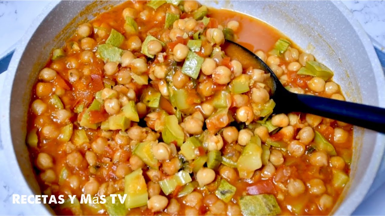 Como hacer Garbanzos Guisados, una receta riquisima y f&aacute;cil