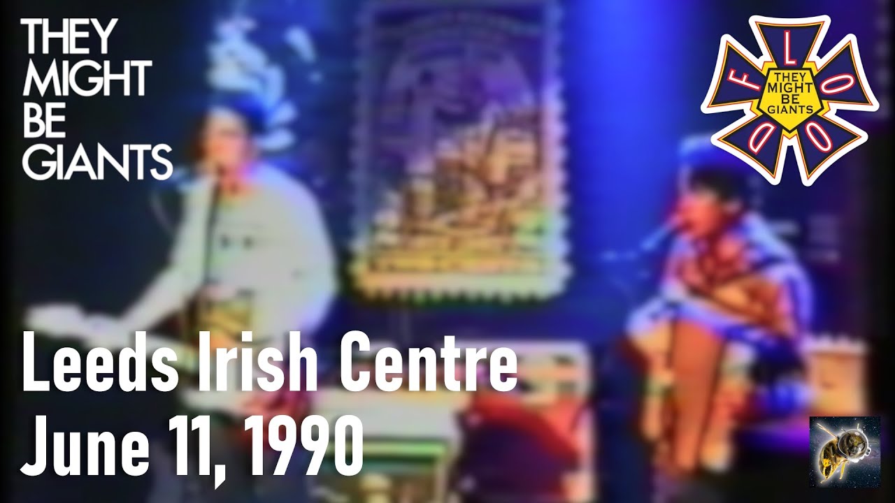 They Might Be Giants at Leeds Irish Centre - 11th June, 1990