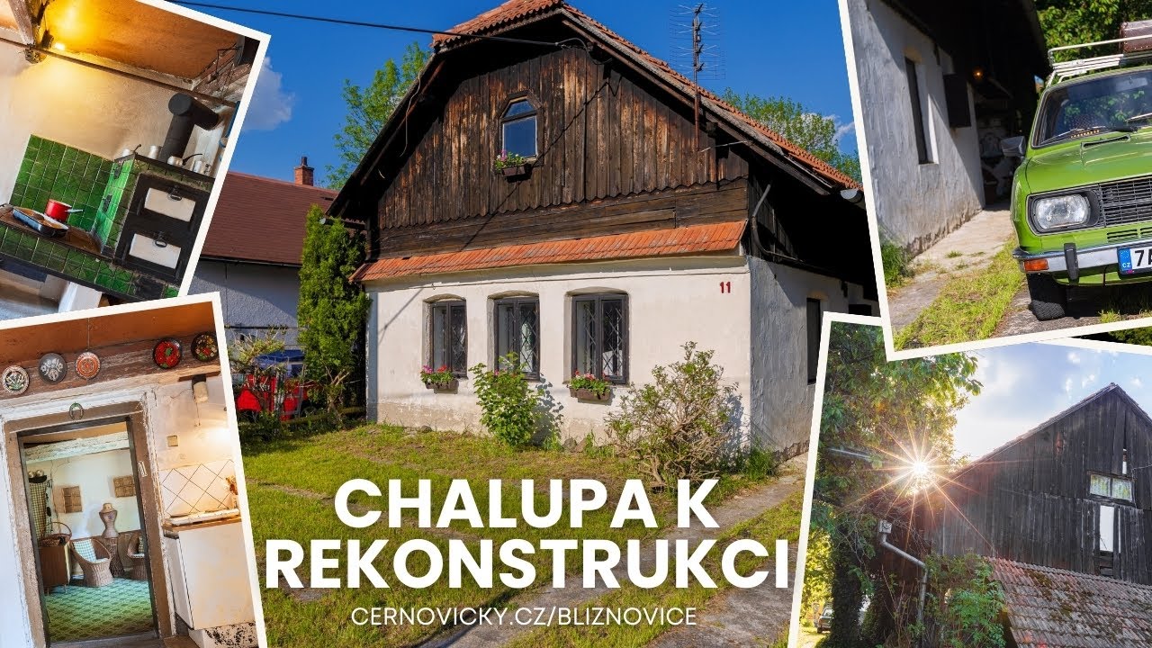 Chalupa k rekonstrukci | Blížňovice u Chrudimi