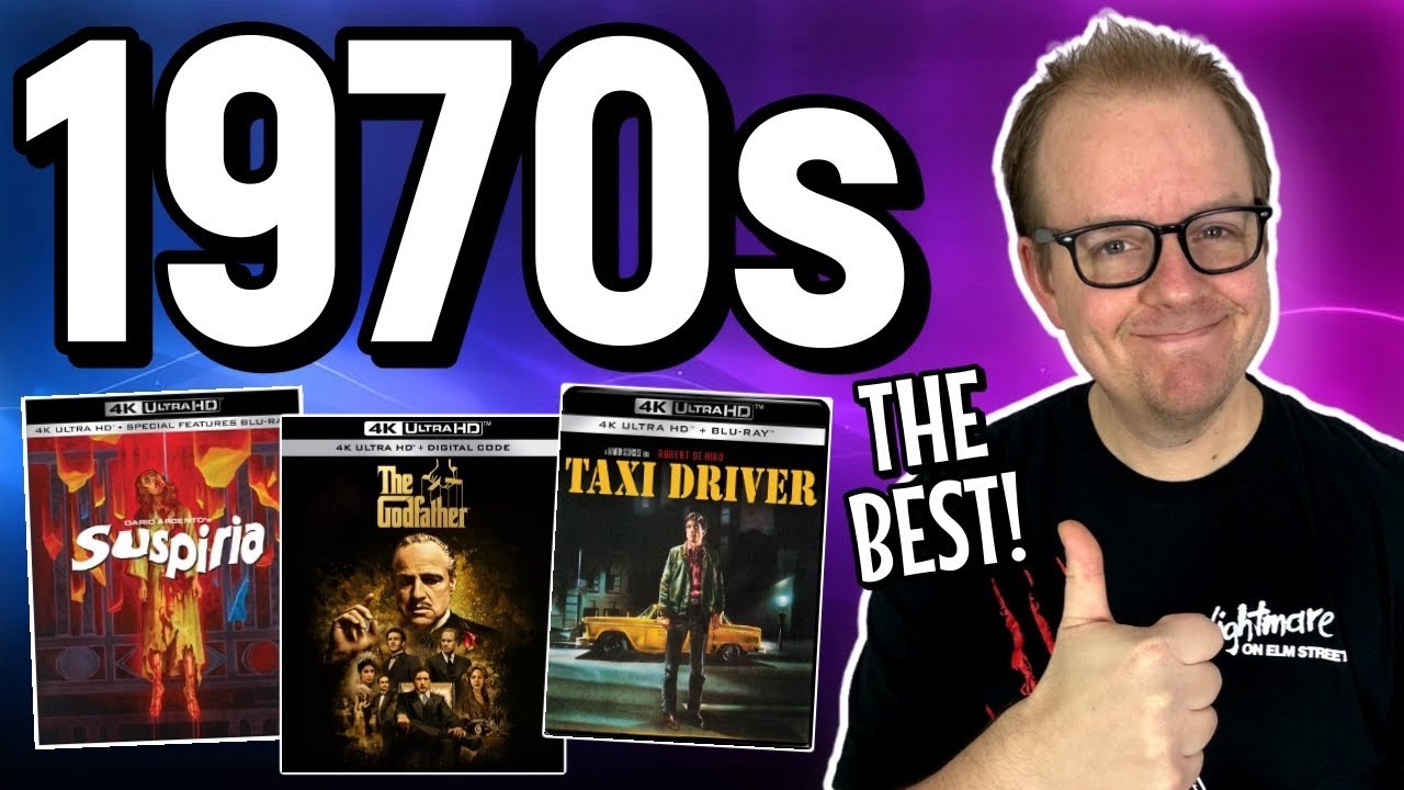 The Best Looking 1970s MOVIES On 4K!