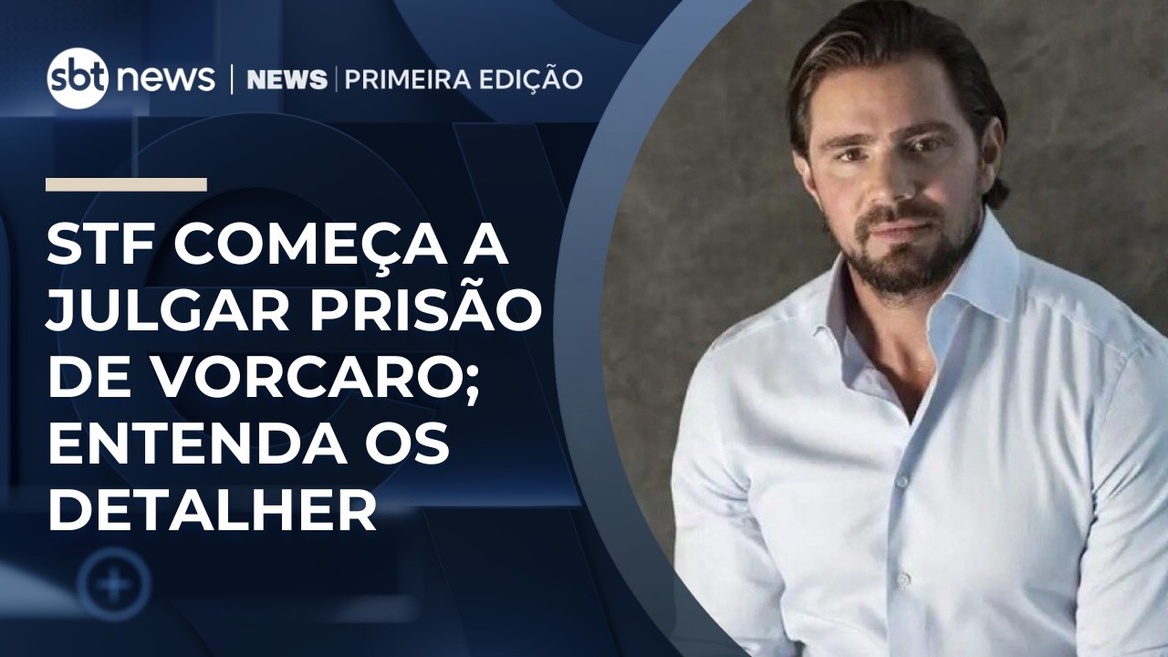 STF começa a julgar decisão de Mendonça que mandou prender Vorcaro | #NewsPrimeiraEdição